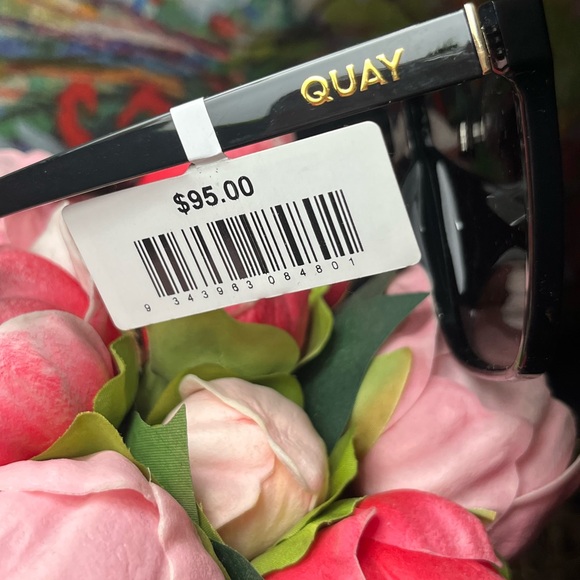 *NWT* Quay Australia Unisex Nightfall Oversized 52mm Polarized Shield Sunglasses - Picture 7 of 9